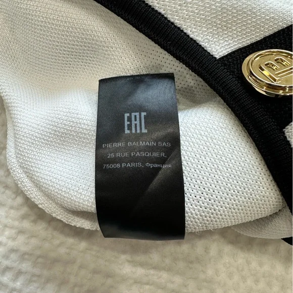 BALMAIN authentic two toned knit mini dress! - Picture 8 of 11